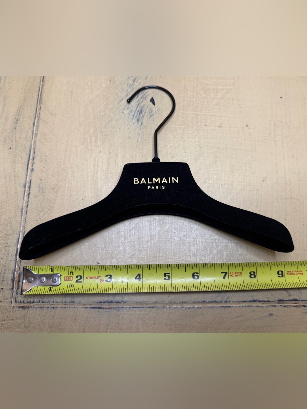 Balmain Kids Hangar Black velvet